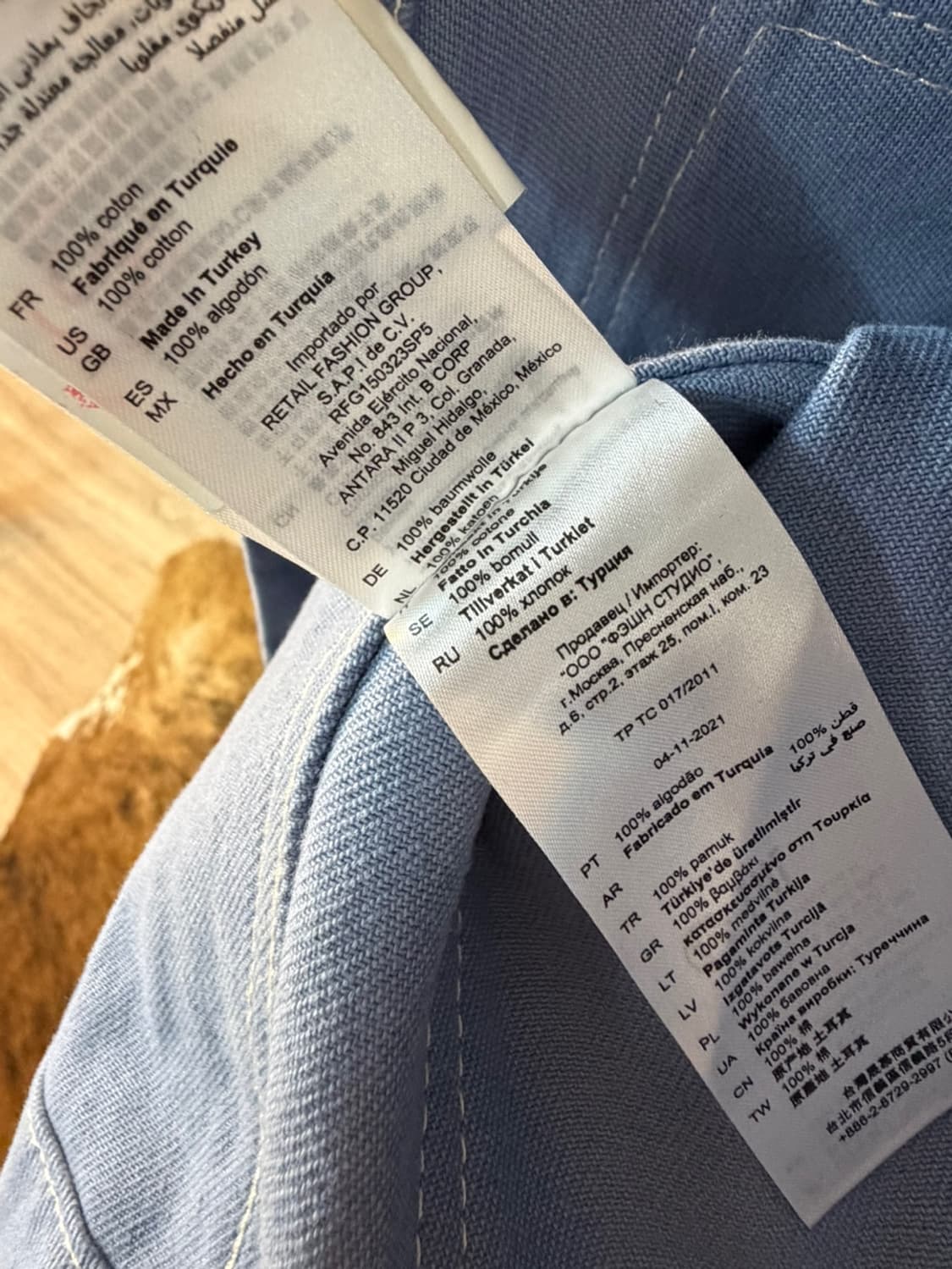 산드로 캔버스 워크 자켓  상품이미지7