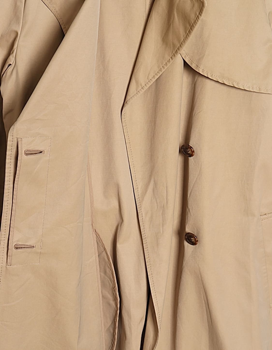 theory luxe Belted Trench Coat 상품이미지4
