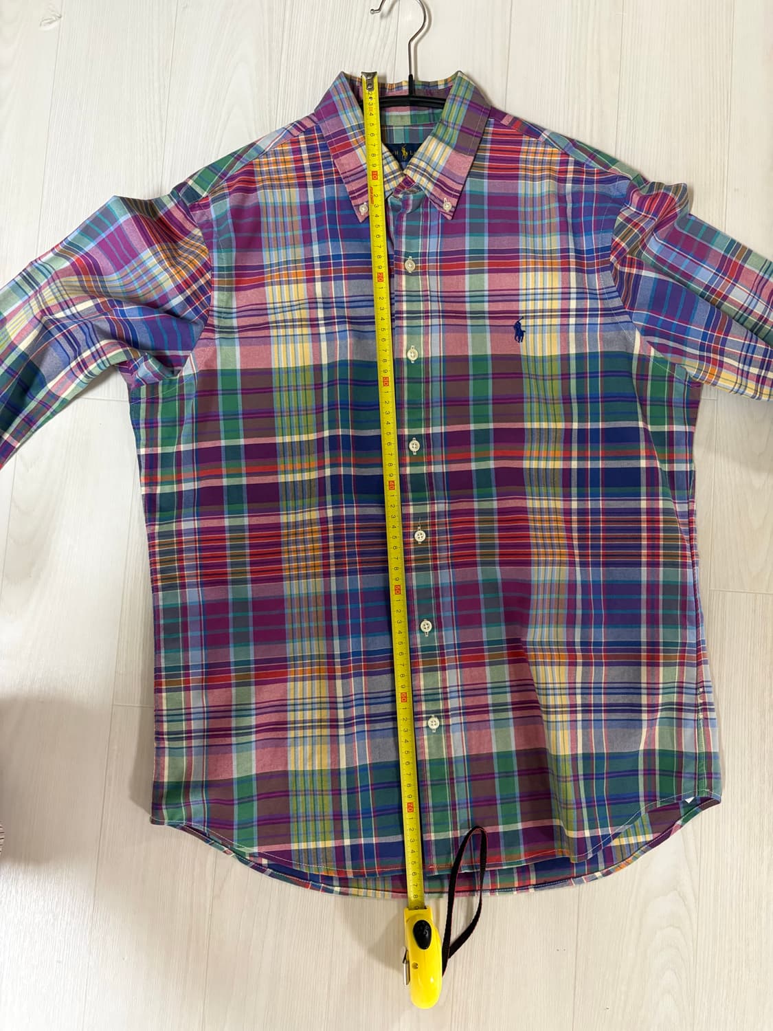 폴로 랄프로렌 체크 셔츠 100 상품이미지5