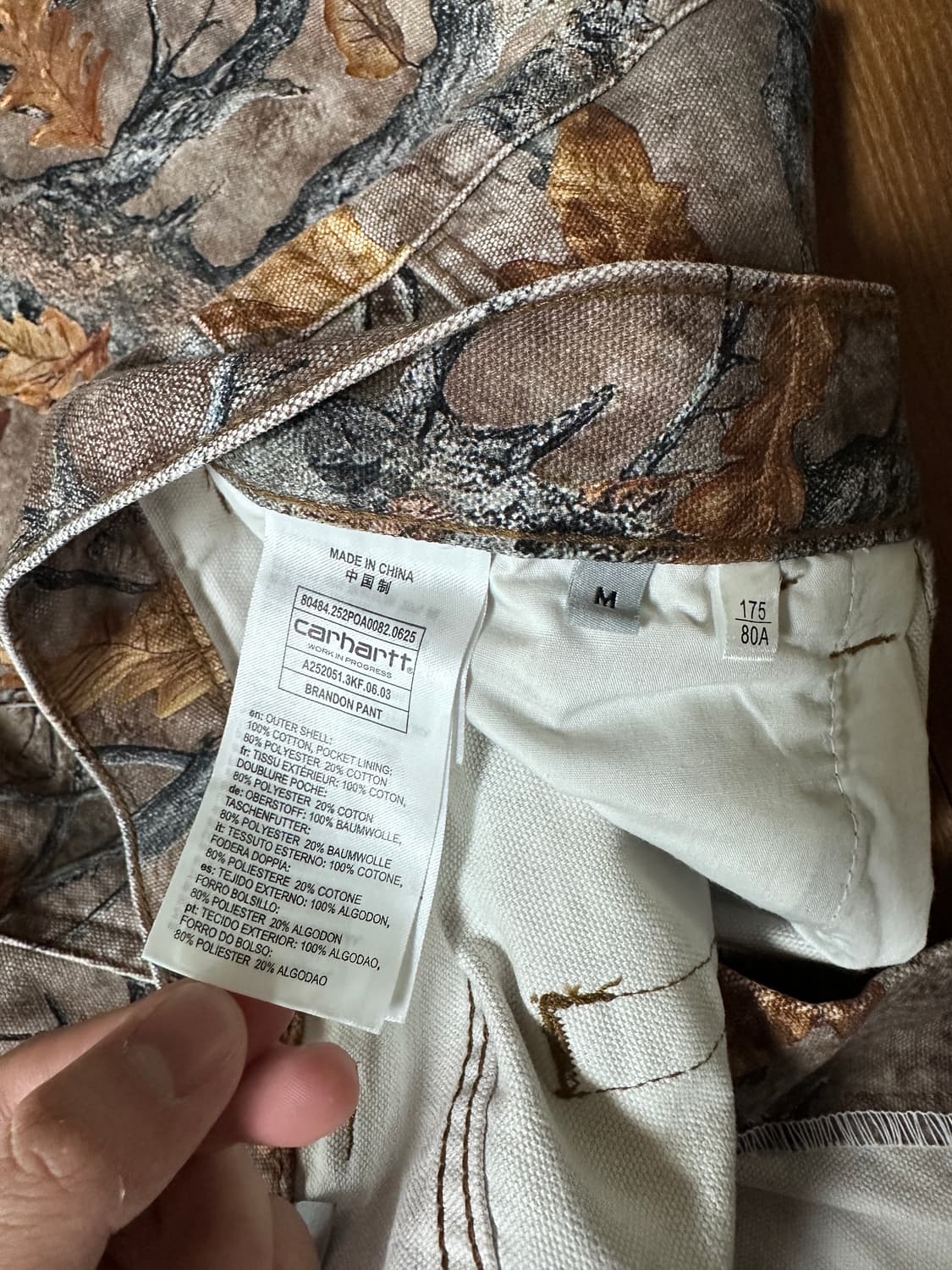 칼하트윕 브랜든 팬츠 리얼트리 상품이미지6