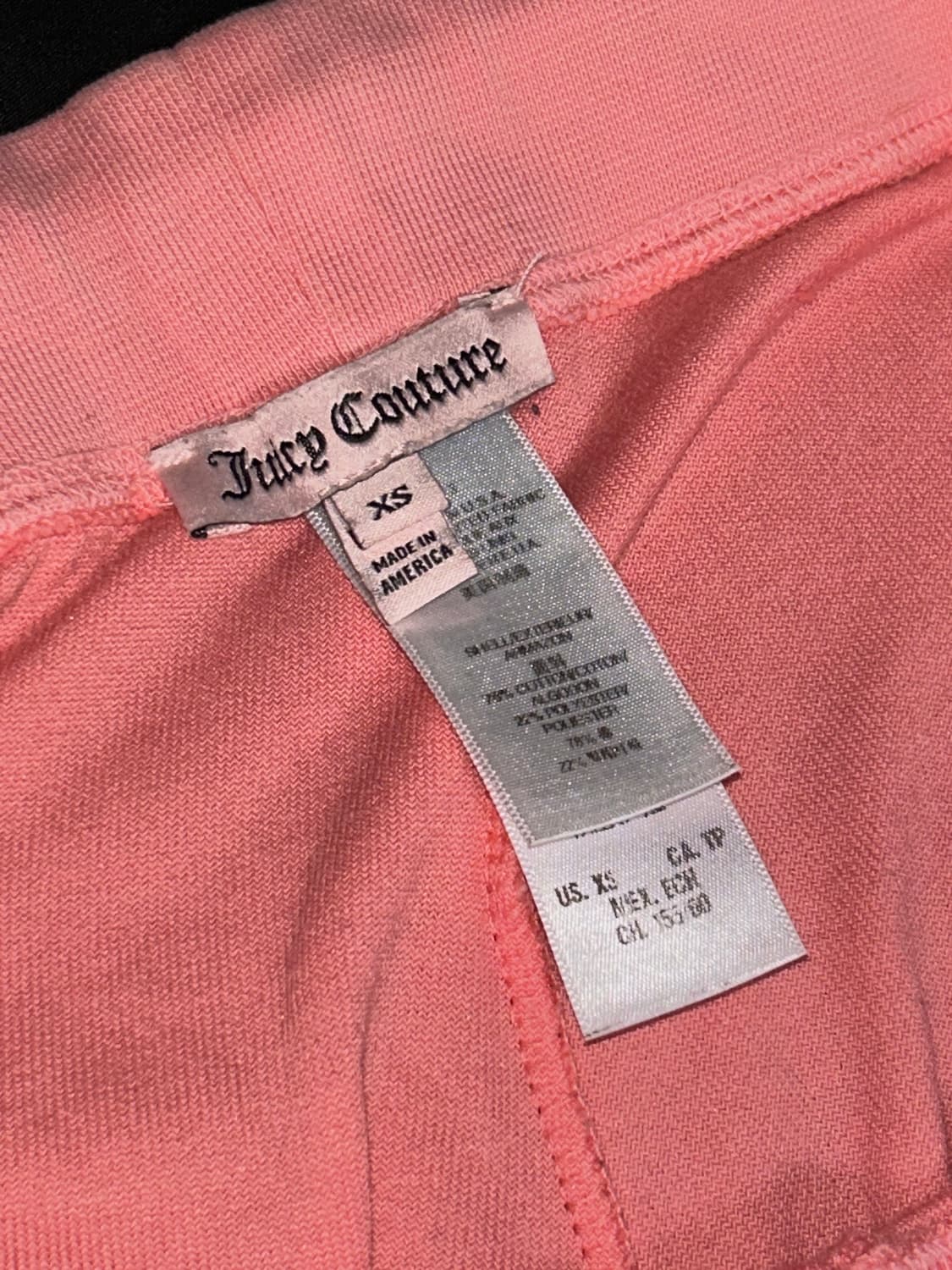 쥬시꾸뛰르 셋업 xs 핑크 hawaii 키스모아이 made in usa 상품이미지7