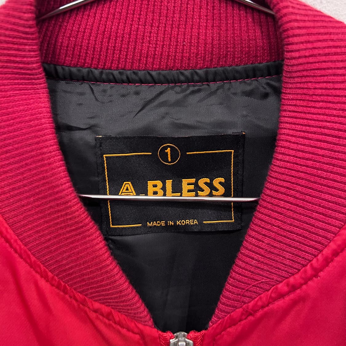 A.BLESS 블랙라벨 나일론 항공 ma-1 자켓 상품이미지3