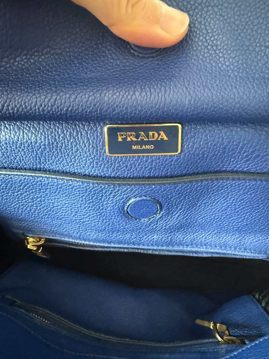 프라다(PRADA) 레더 토트백(크로스 가능) 상품이미지9