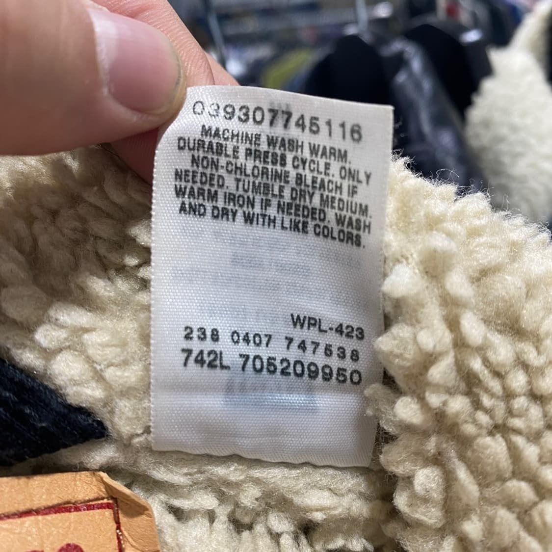 리바이스 블랙골덴 세르파 자켓 상품이미지6