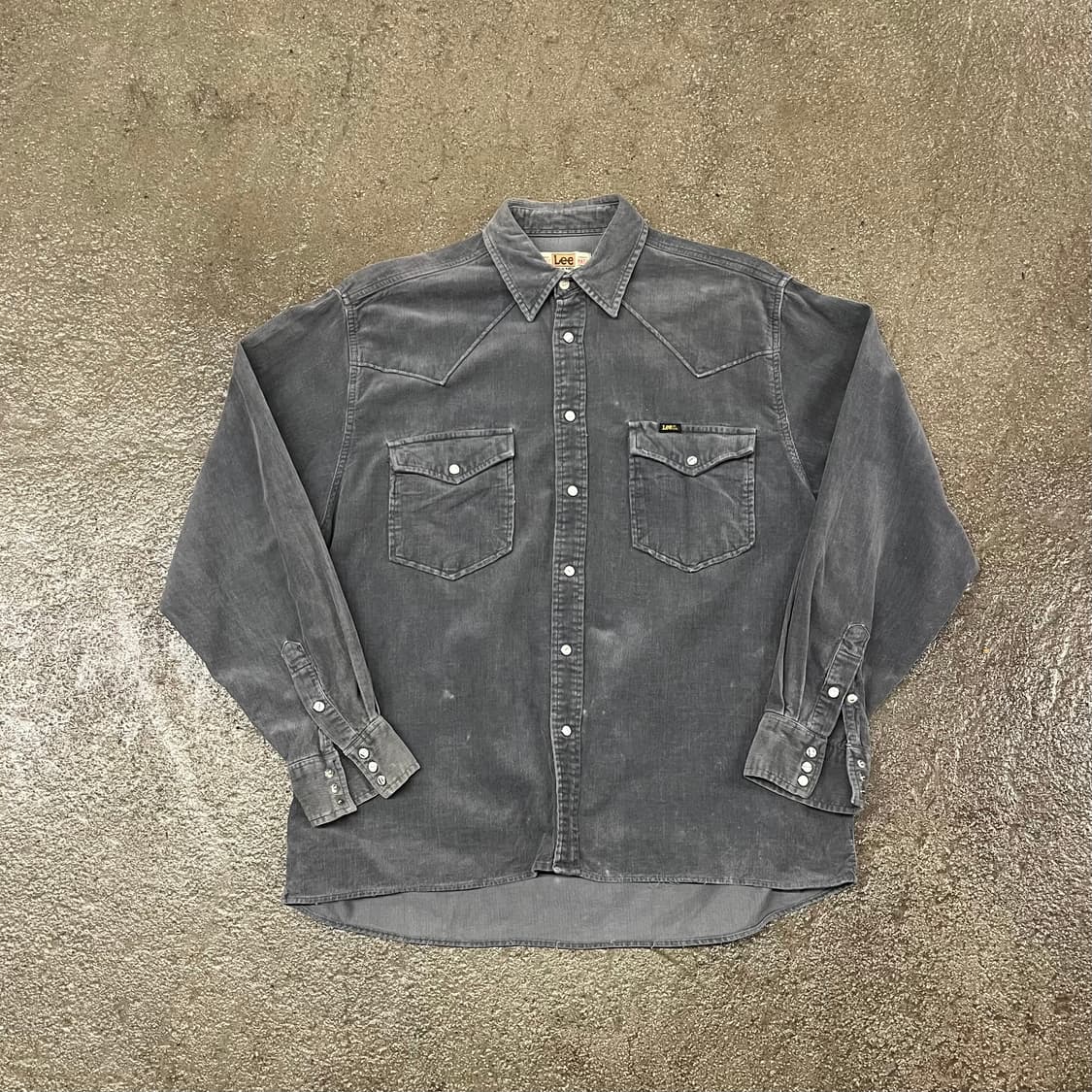 90s Lee 코듀로이 웨스턴 셔츠 (105) 상품이미지3