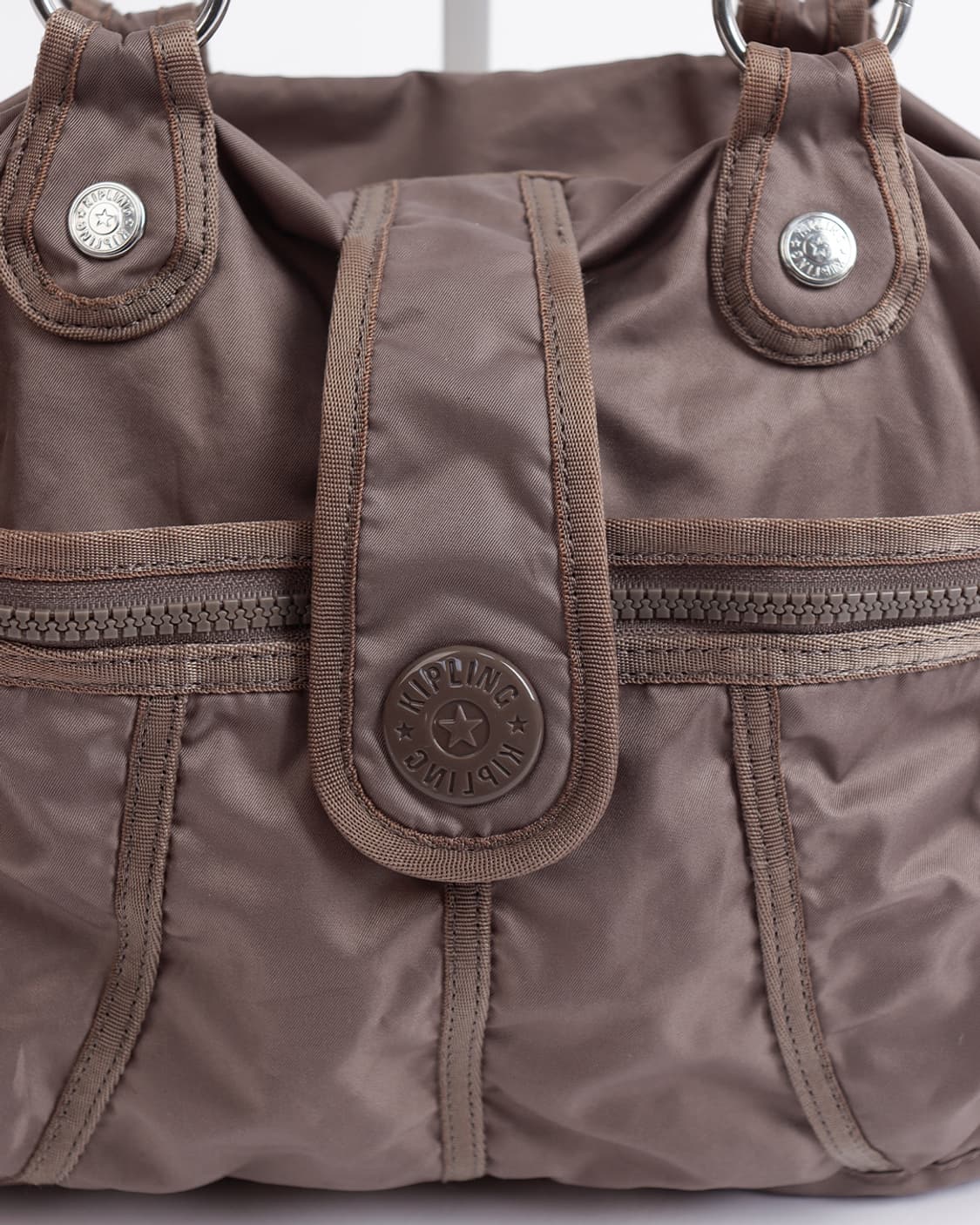 [KIPLING] 토프 브라운 나일론 토트백 상품이미지3