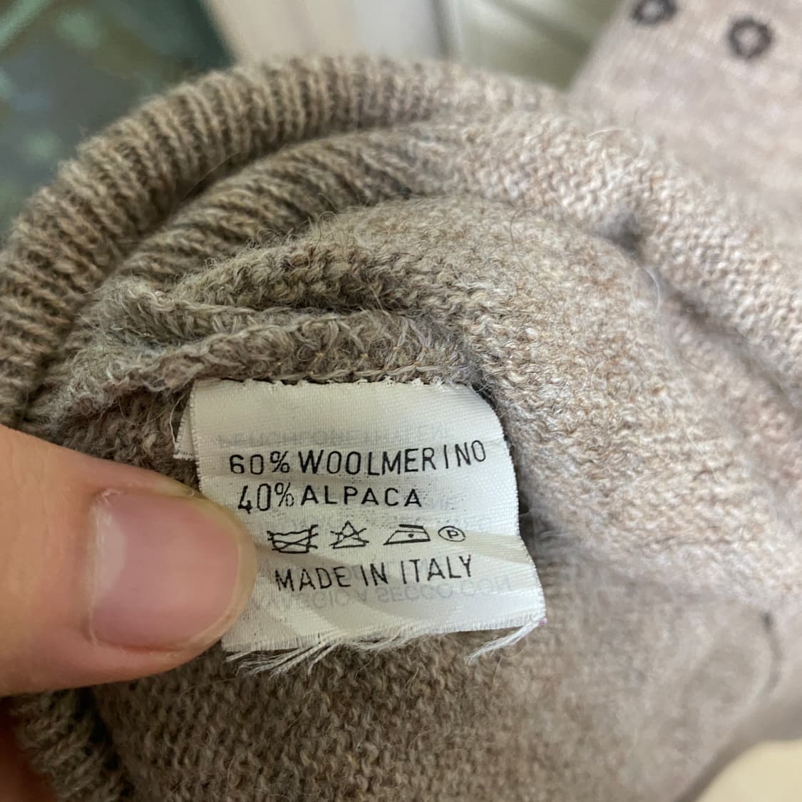 조르지오 아르마니 알파카 니트 상품이미지3