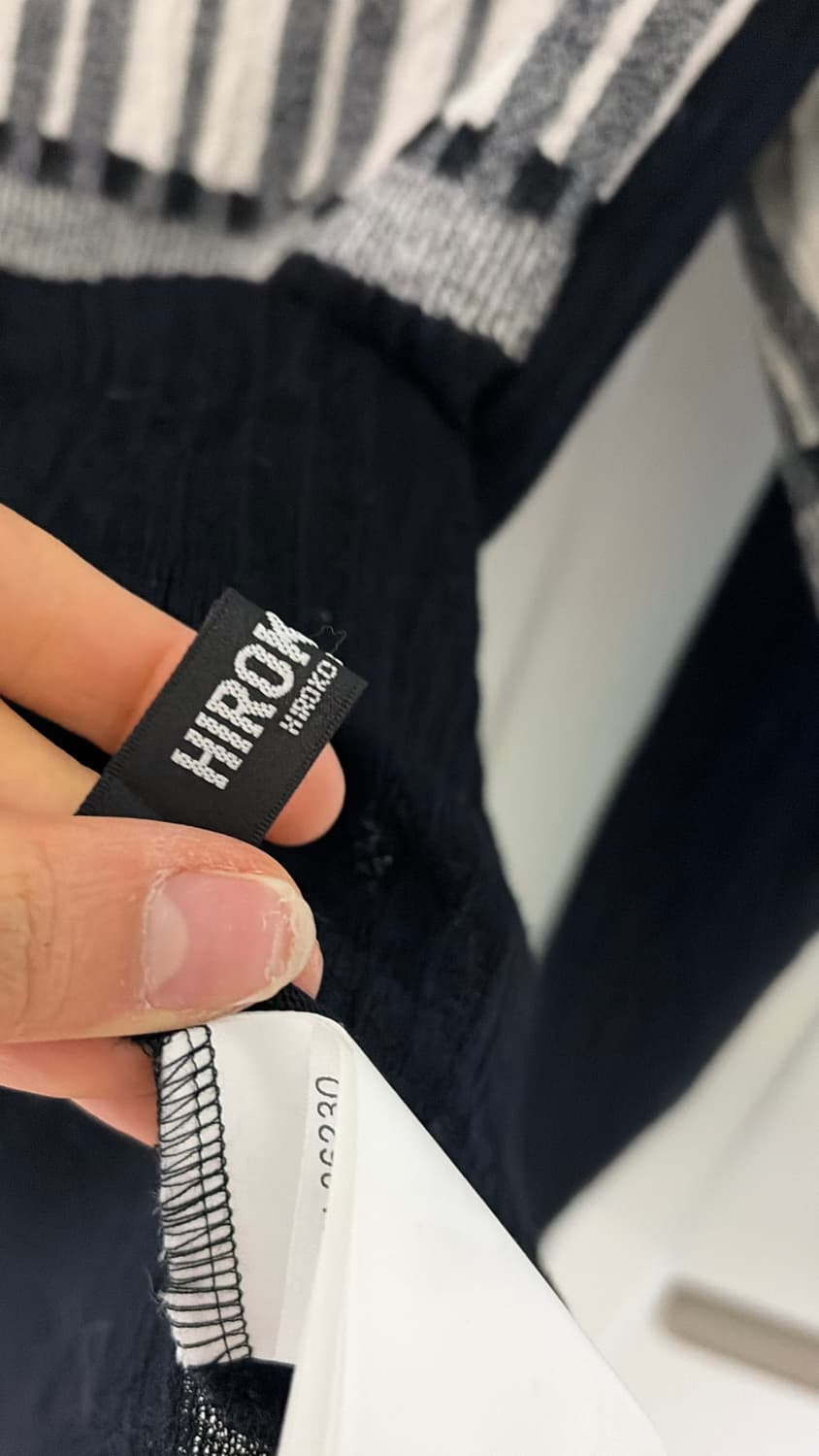 히로코코시노 반목 땡땡이 티 44-66  상품이미지2