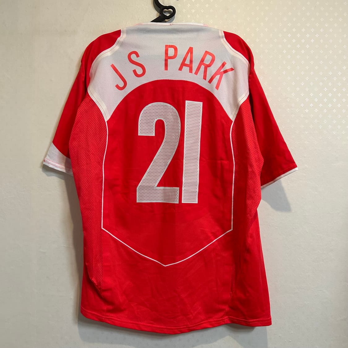 2004 대한민국 국대 맨유 박지성 반팔 유니폼 21번 L  상품이미지6