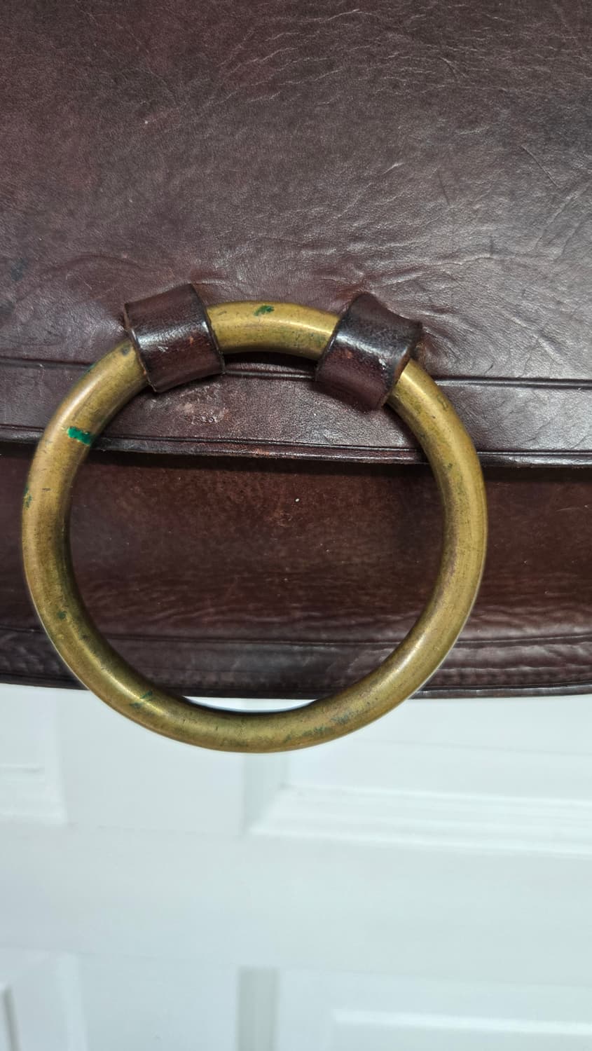 랄프로렌 빈티지 레더 숄더백 상품이미지3