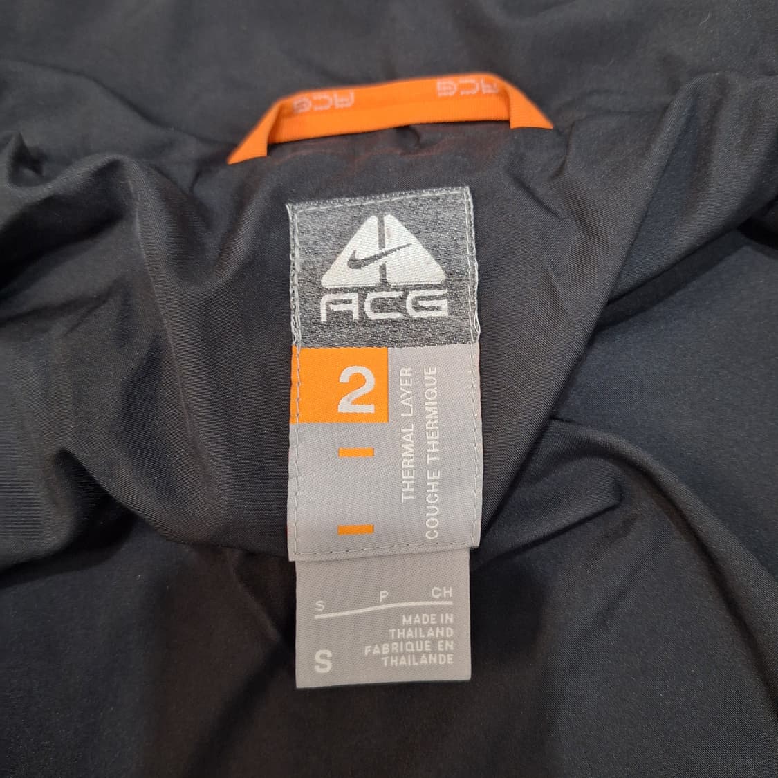 나이키  ACG퀼팅 경량패딩S 상품이미지4