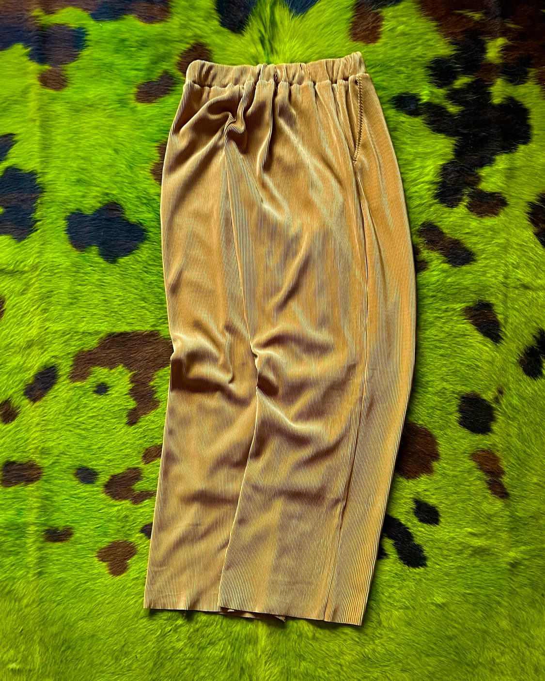KBF ケービーエフ Wide Mustard Pleats Trouser 상품이미지8
