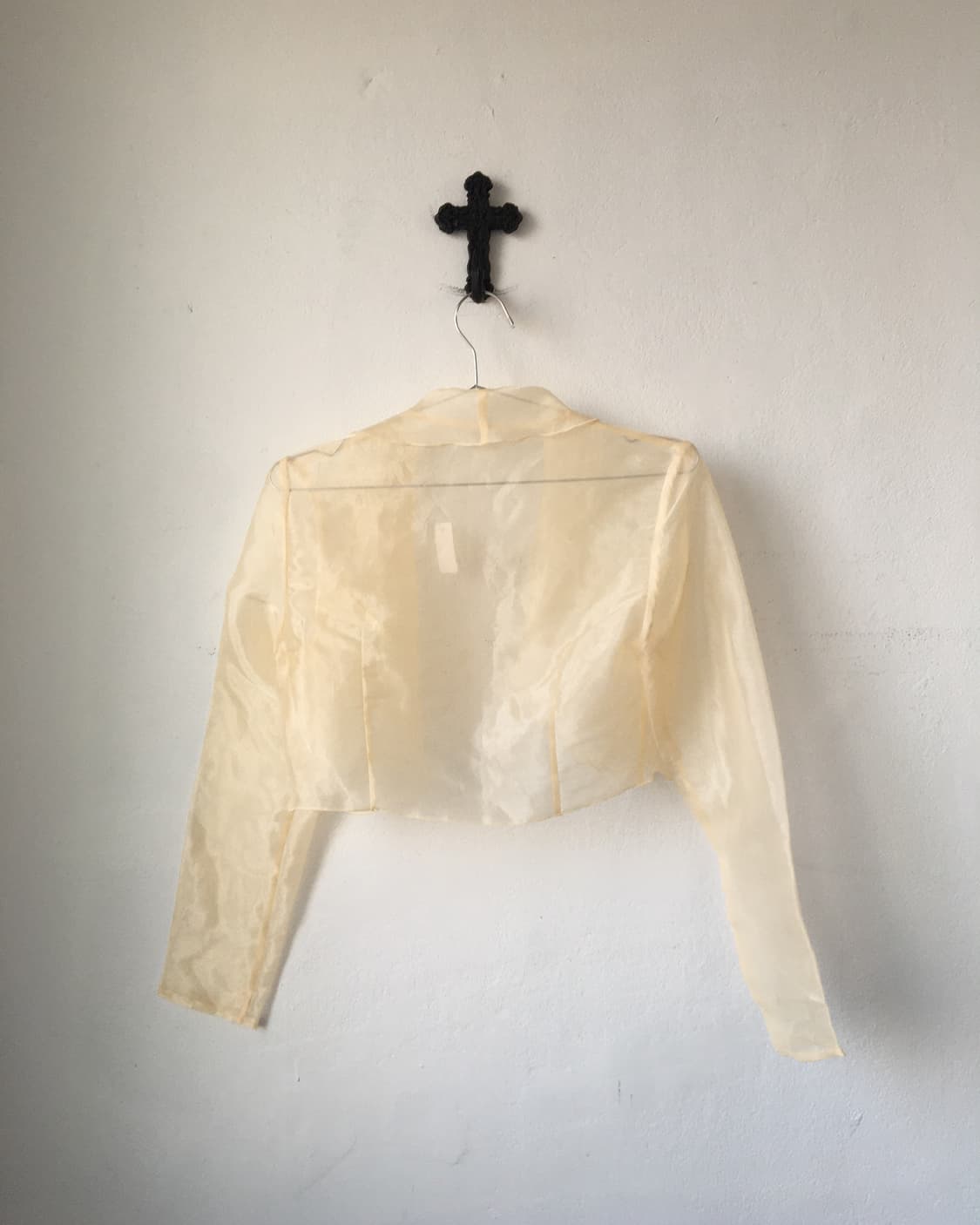 Organza mood open cardigan 상품이미지4