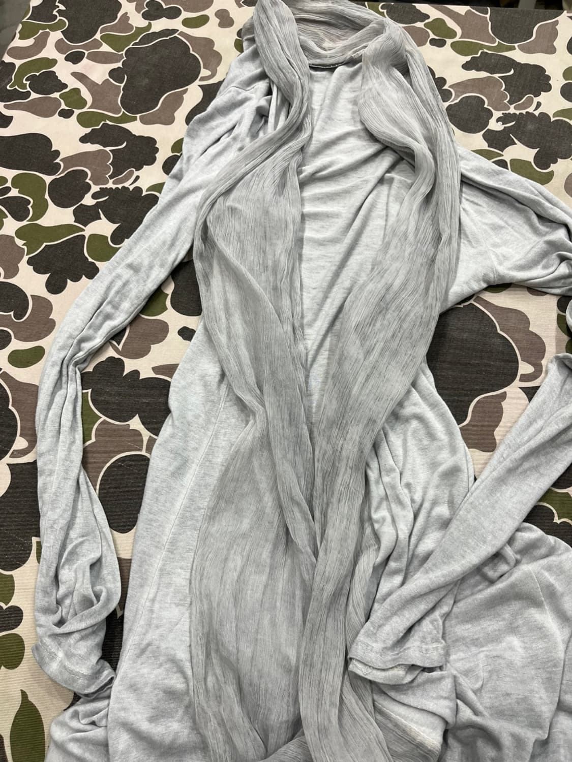 Made in ITALY 레이온 롱 가디건 상품이미지1
