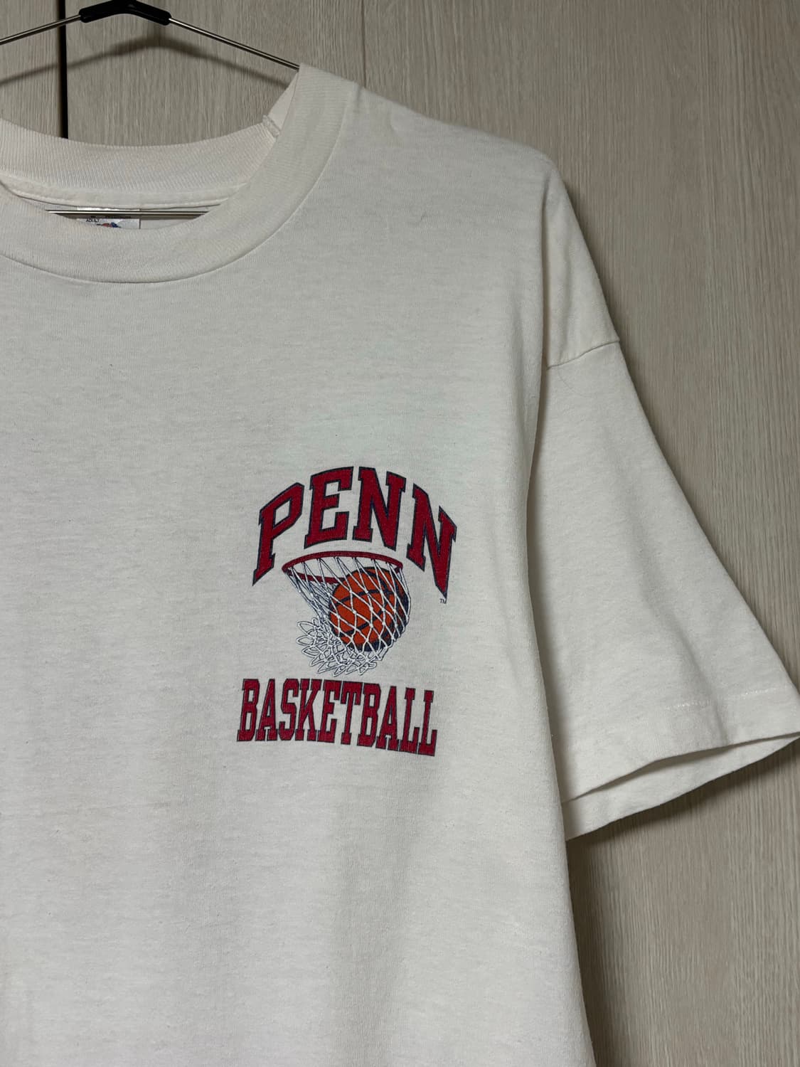 90s Fruit of the loom Penn Basketball T 상품이미지4