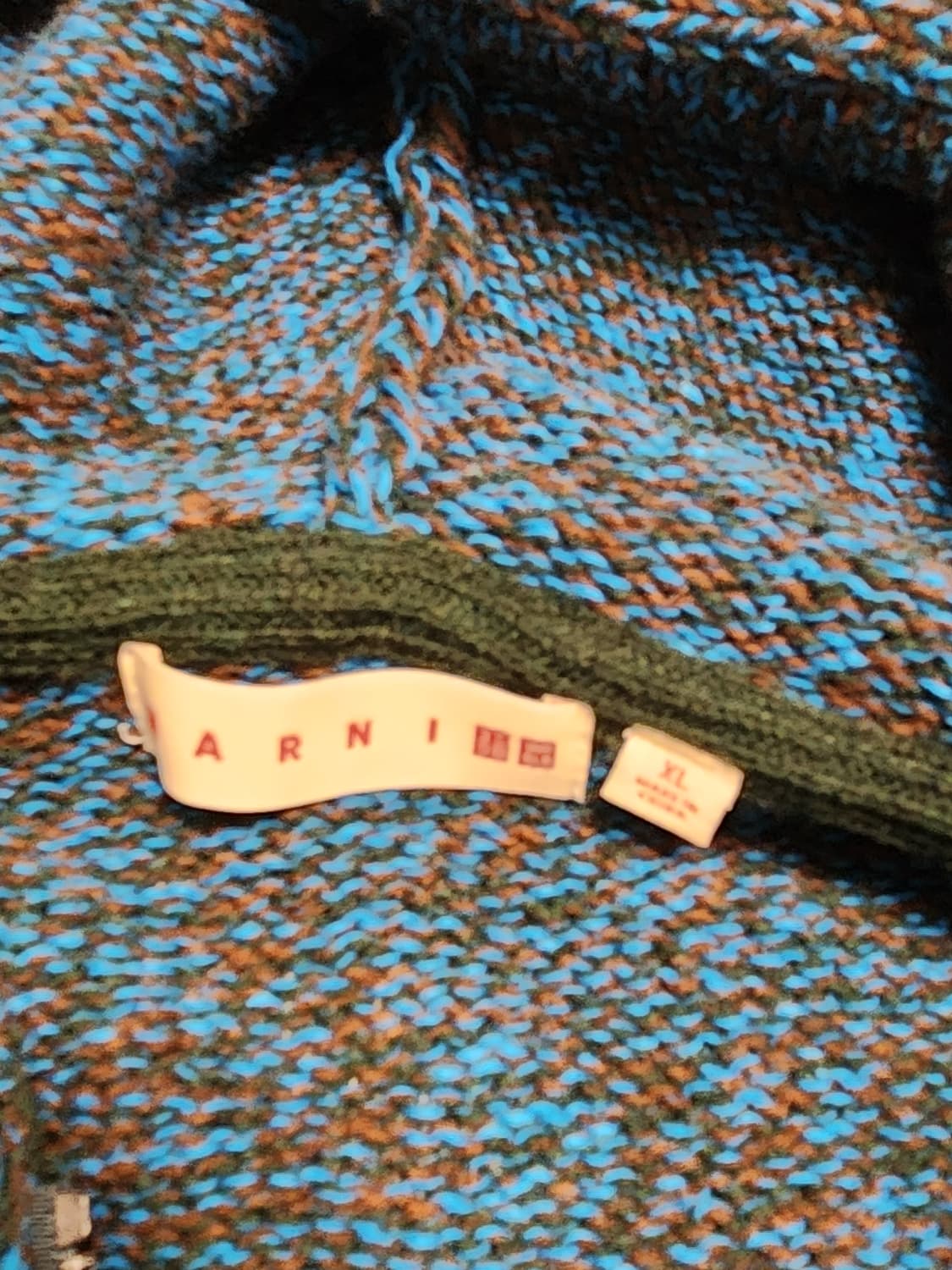 유니클로 마르니 믹스 컬러얀 오버사이즈 풀집파카XXL 상품이미지7