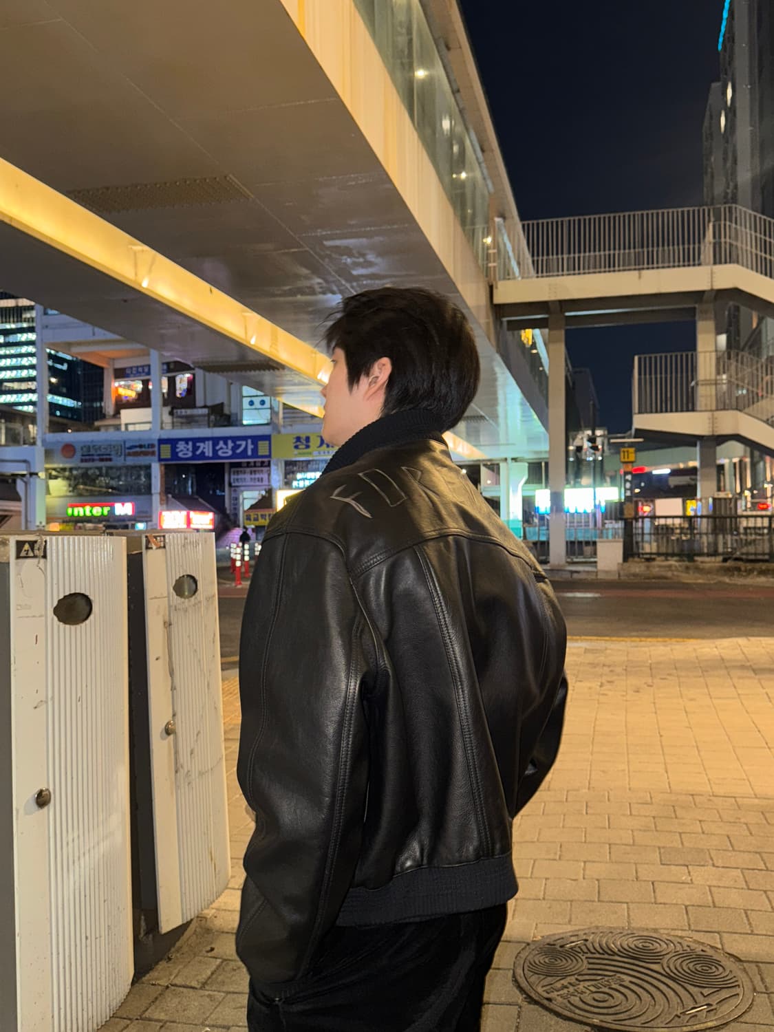 마리아노 포에버 레더 자켓 상품이미지2