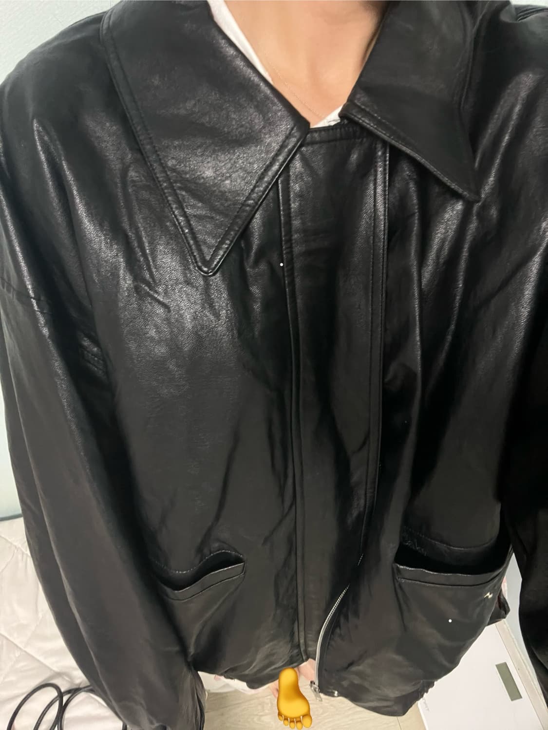 락케이크 가죽자켓 상품이미지4