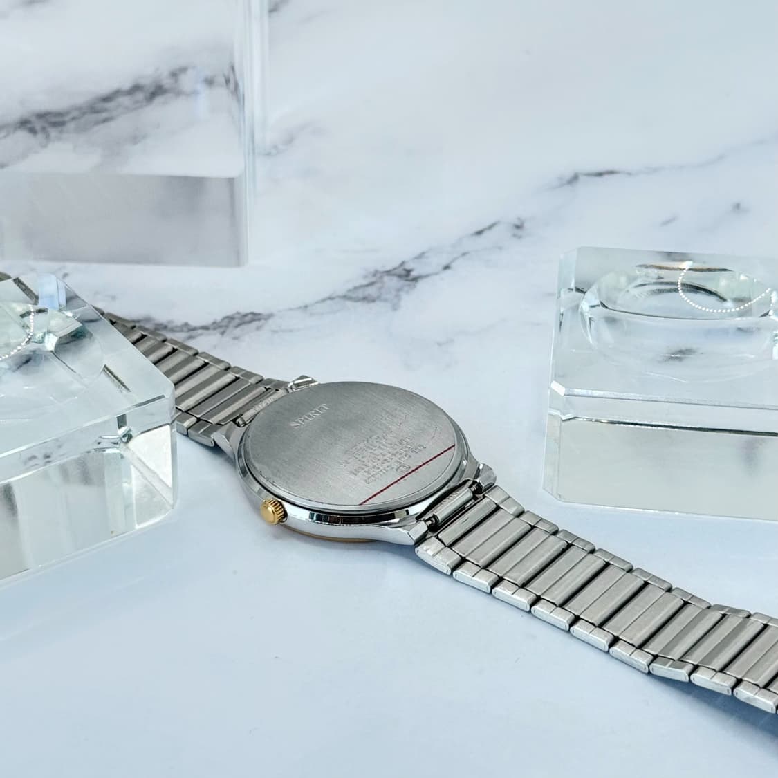 90s00s 빈티지 세이코 스피릿 샴페인 콤비 워치 상품이미지8