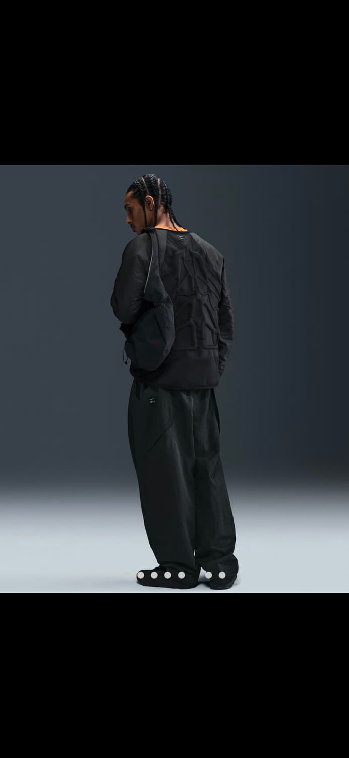 나이키 랩 ISPA 이스파 더블 버클 팬츠 블랙 M 상품이미지4