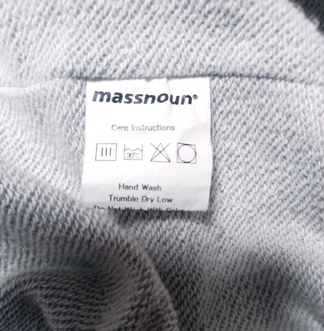 💥매스노운 드롭숄더 후드 그레이 (L)
 상품이미지9