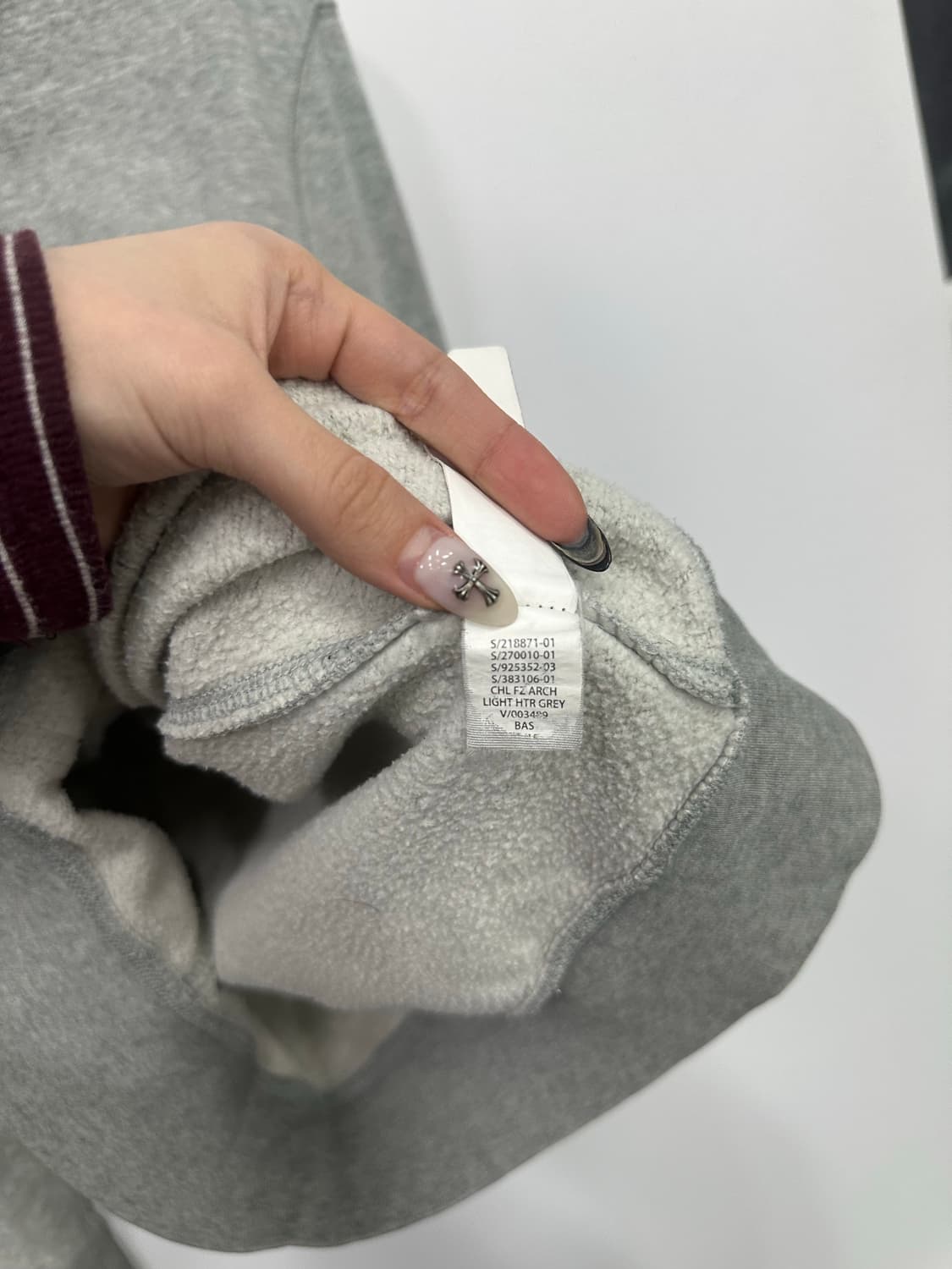 갭 그레이 후드집업 상품이미지3