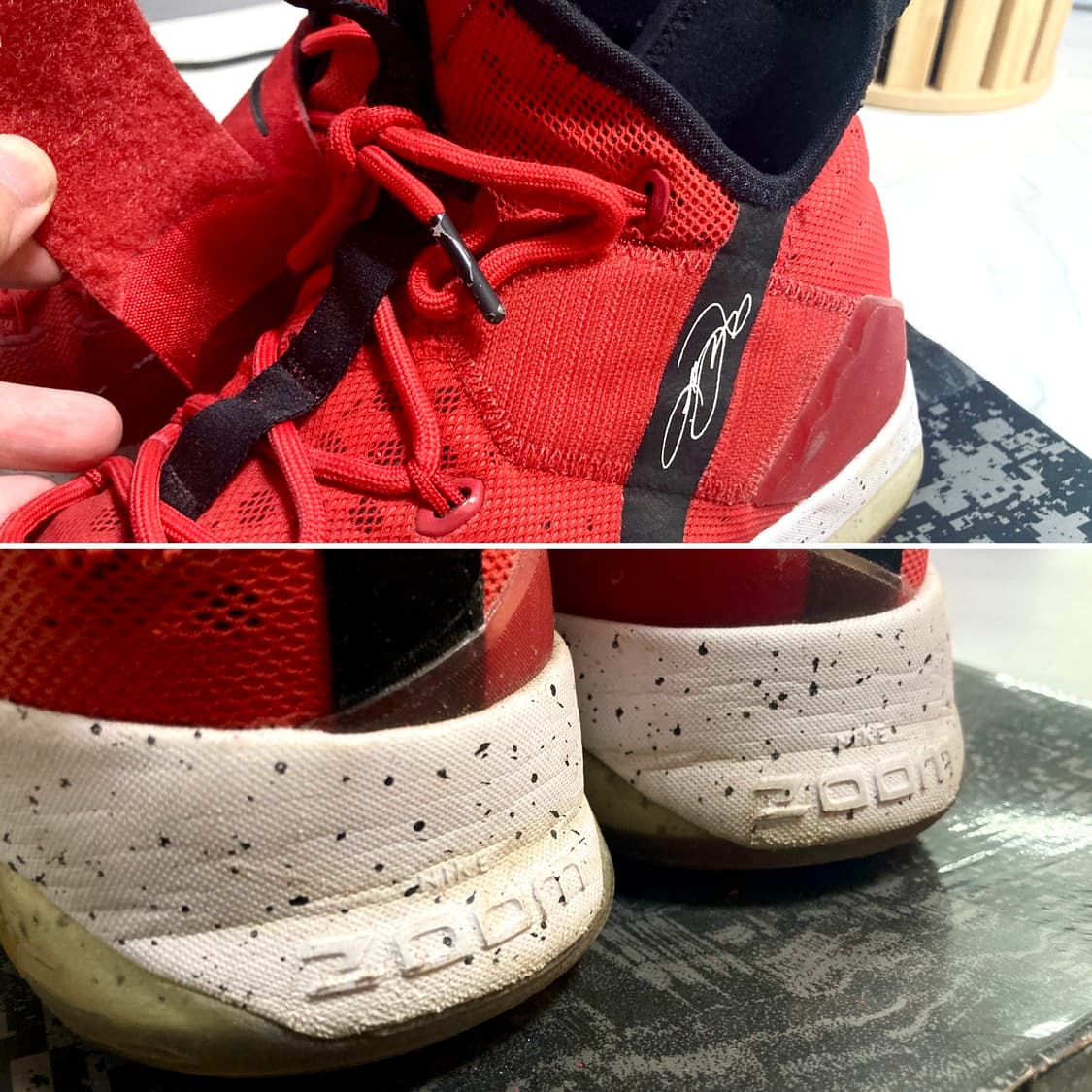 나이키 줌 르브론 14 ep 유니버시티 레드 농구화 280-285 상품이미지7