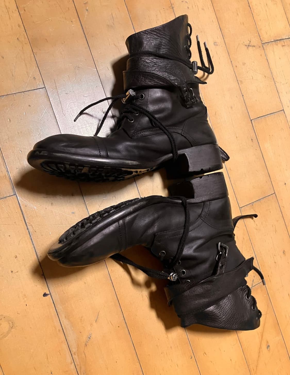 Alfredo bannister 알프레도 바니스터 블랙레이어 부츠 상품이미지4