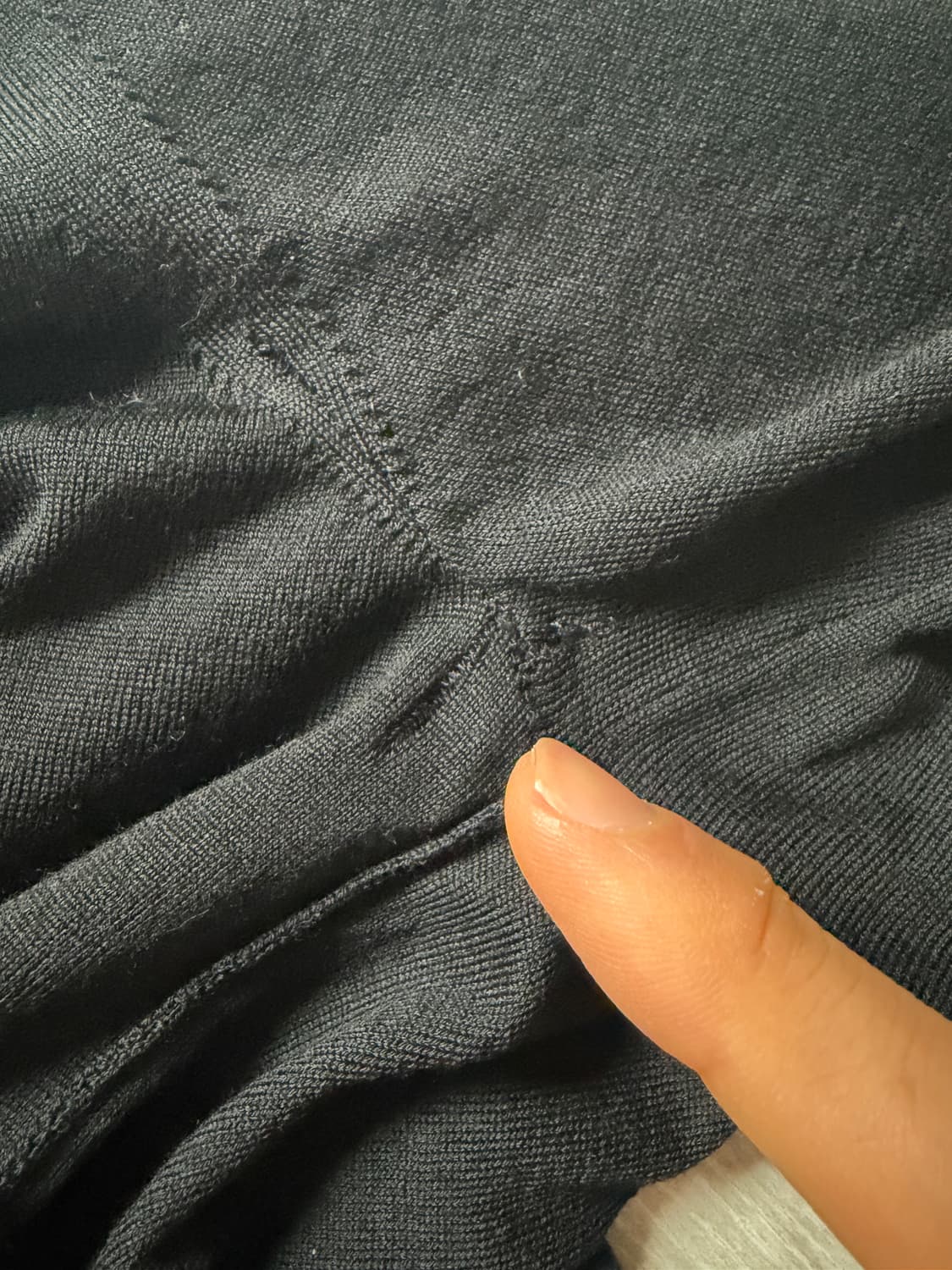 마르지엘라 블랙 라나울 니트 상품이미지7