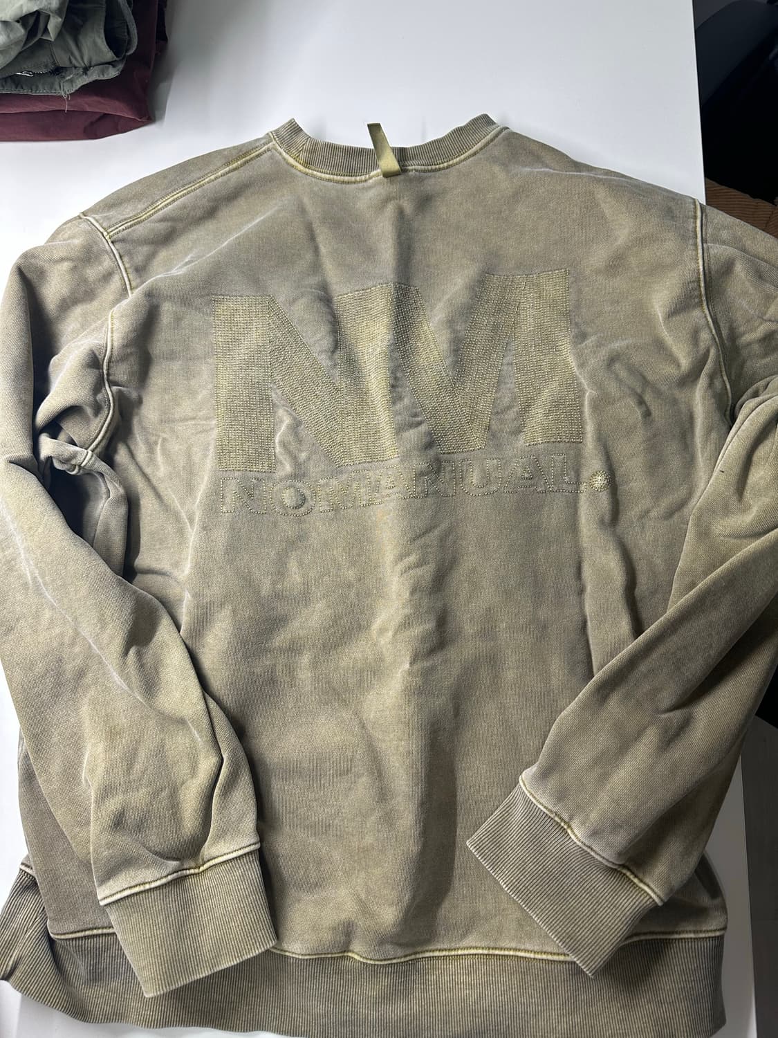 노매뉴얼 맨투맨 2022 상품이미지2