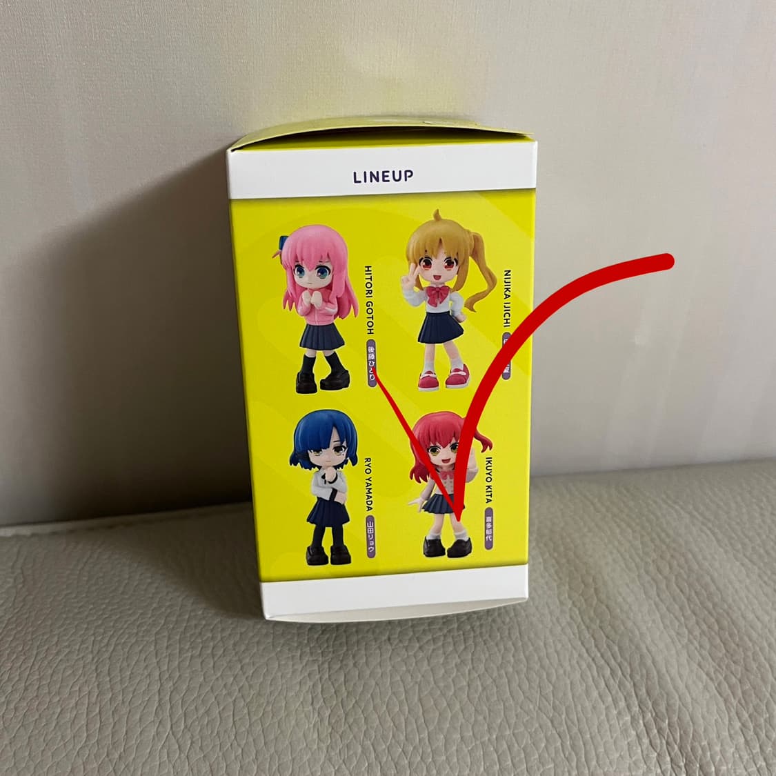 겉박스만개봉/본품미개봉) 봇치더락 키타이쿠요 피규어 상품이미지3