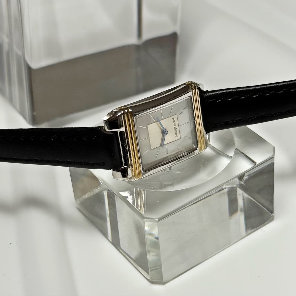 80's90's 빈티지 YSL 이브생로랑  콤비 탱크 워치 상품이미지2