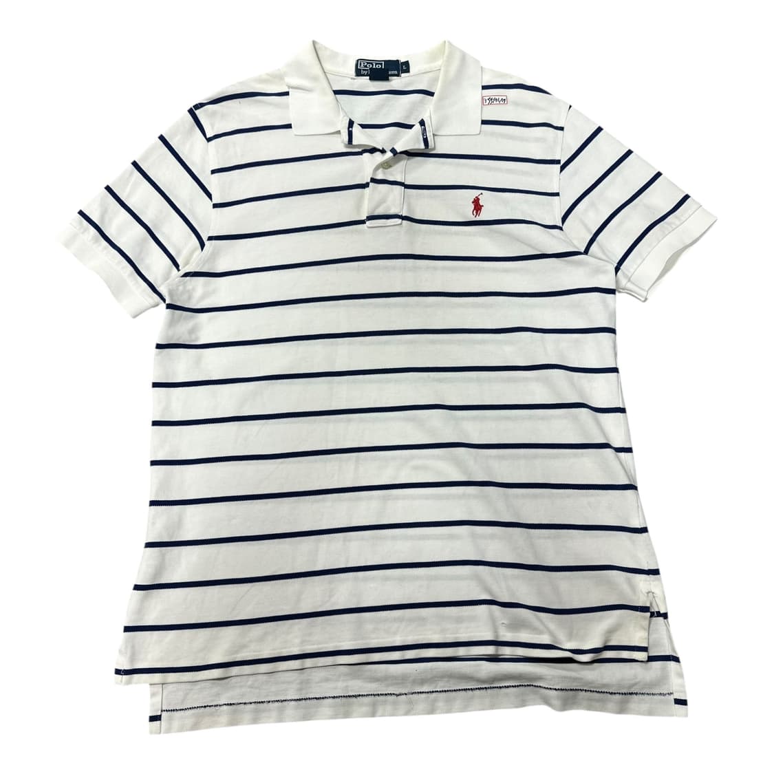 ✨ (바배) 폴로 랄프로렌 스트라이프 카라 반팔티  상품이미지1