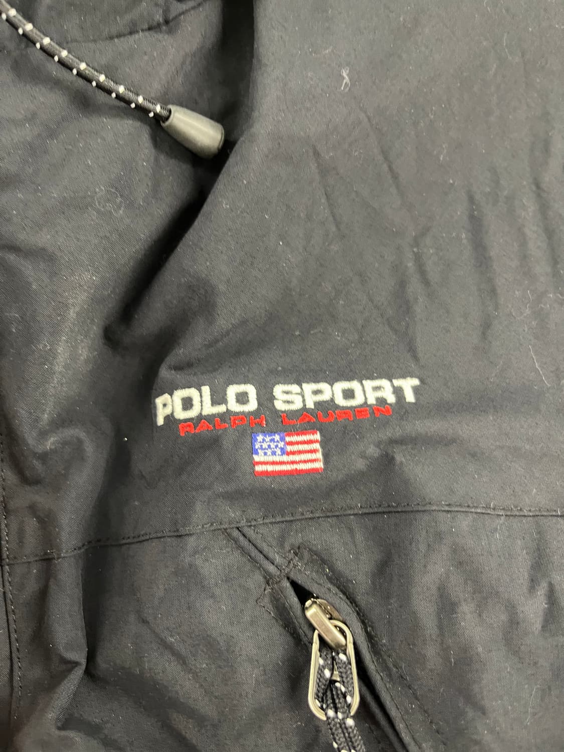 폴로 스포츠 남성 후드 자켓 블랙 M 상품이미지5