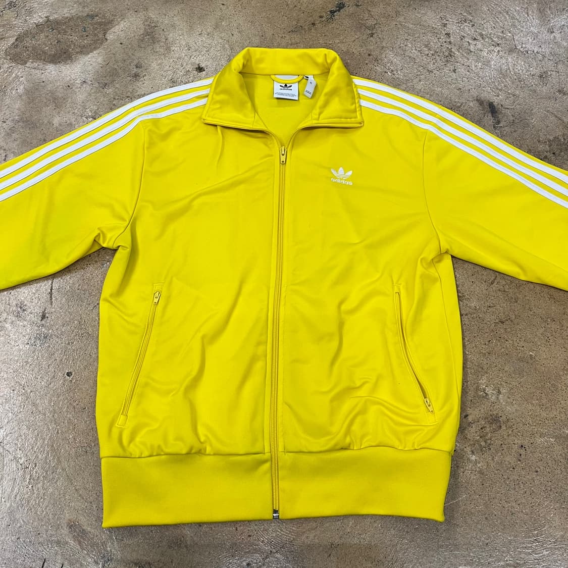 아디다스 옐로우 파이어버드 져지 트랙탑 상품이미지3