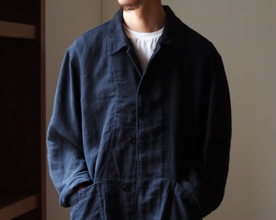 네스트로브컨팩트 린넨실크 트위드 밀리터리 자켓 상품이미지1