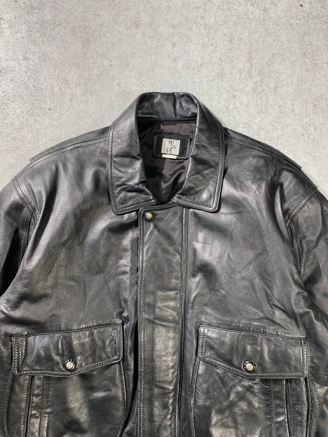 [95] 90s Vintage 빈티지 양가죽 A-2 레더자켓 상품이미지2