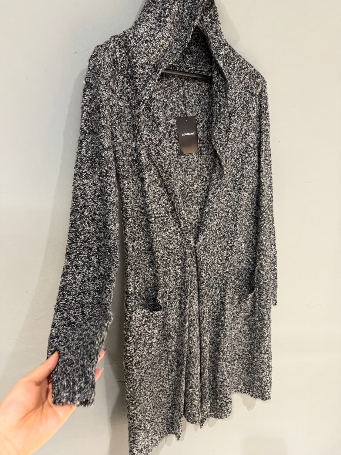 bokashi pocket hood cardigan 상품이미지8