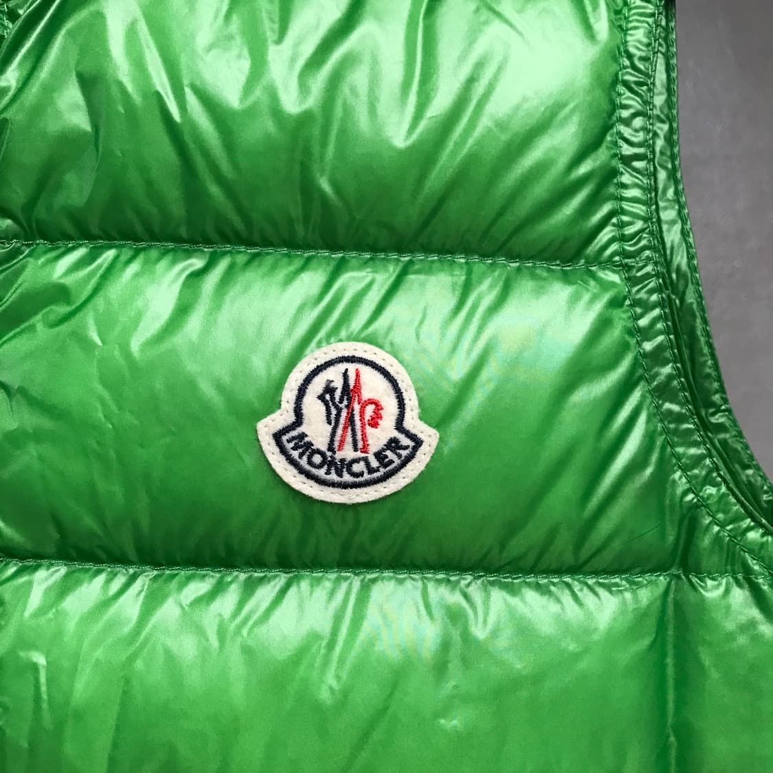 몽클레어 패딩 조끼 그린 12(W) 상품이미지3