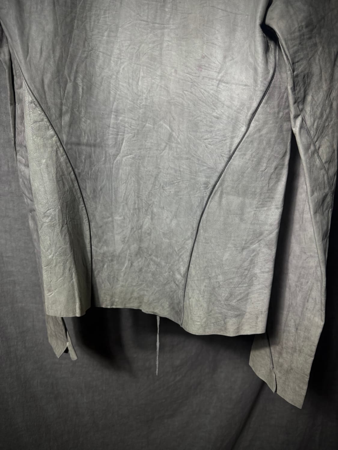 m.a+ 13SS Washed Cow Leather Hood Jacket 상품이미지10