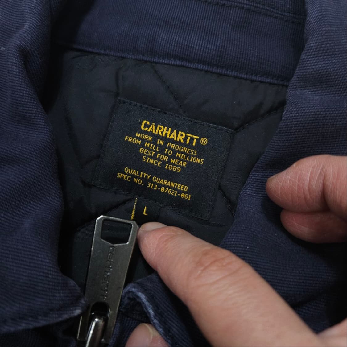 칼하트 WIP 에비에이터 자켓 L 상품이미지5