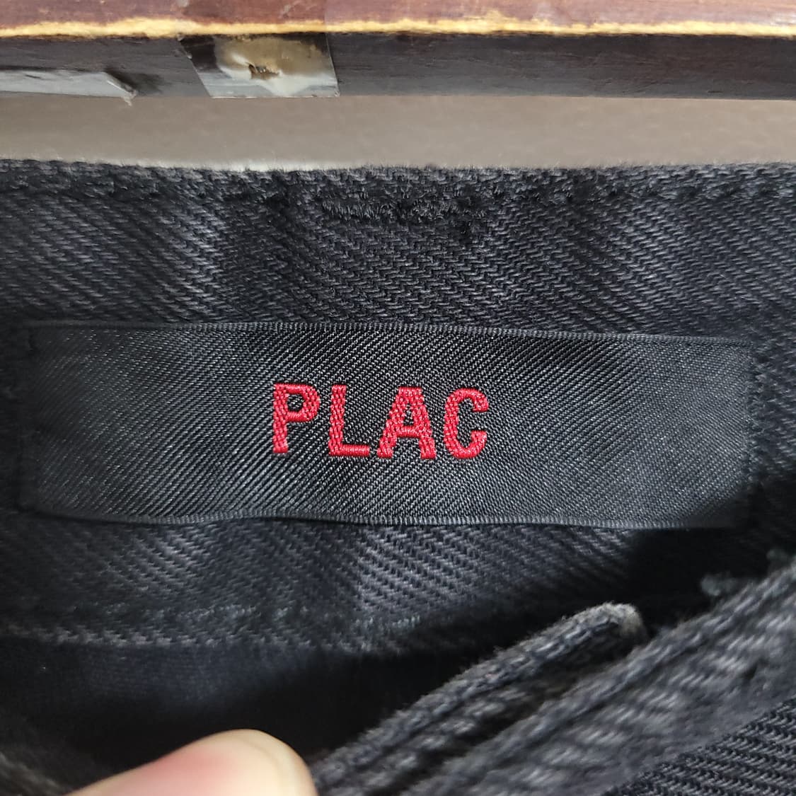 (32) PLAC 플랙 블랙 데님 바지 I WANT 상품이미지3