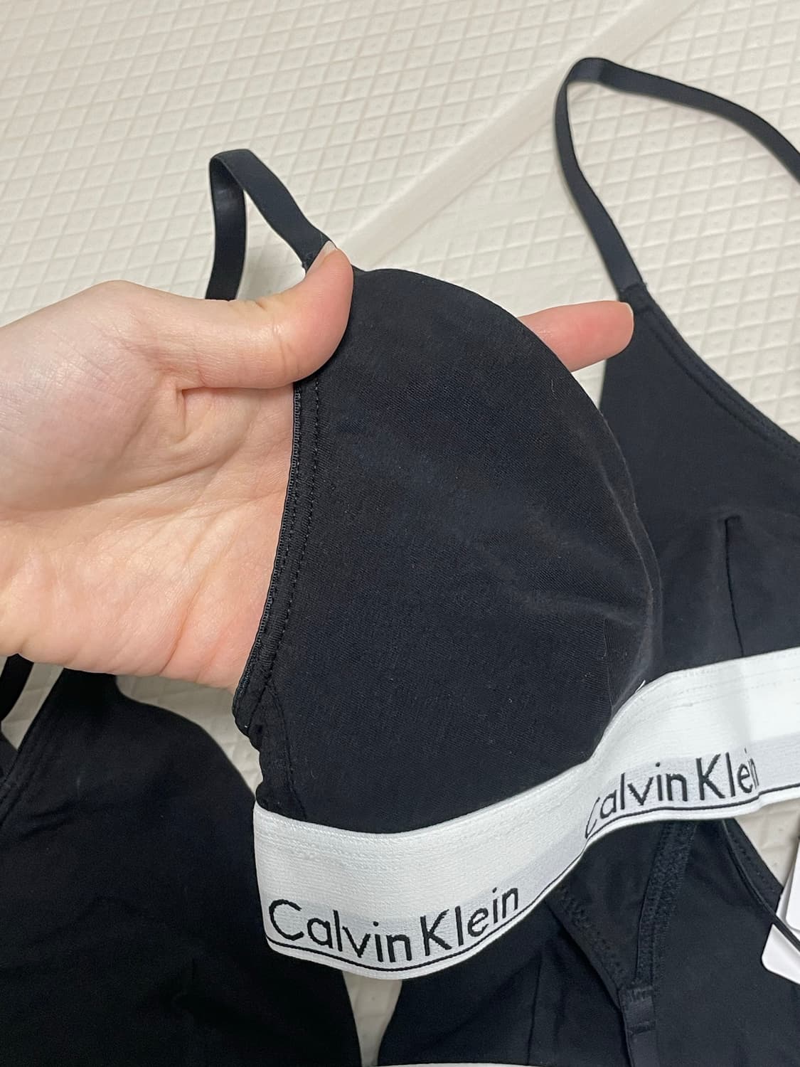 캘빈클라인 논패드 브라렛 XS 상품이미지4