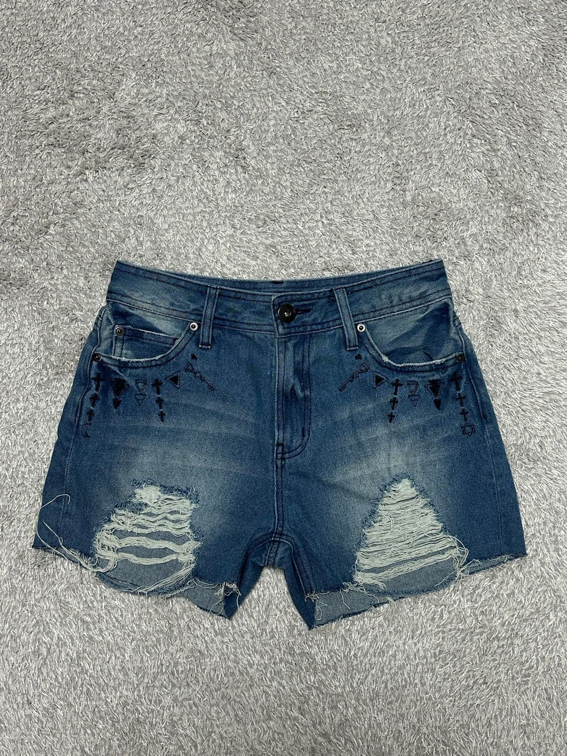 Ghost of harlem Denim shorts 상품이미지1