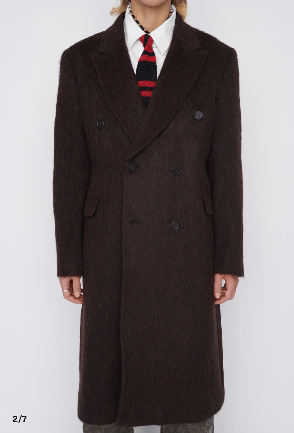 아워레가시 브라운 웨일 코트 상품이미지3