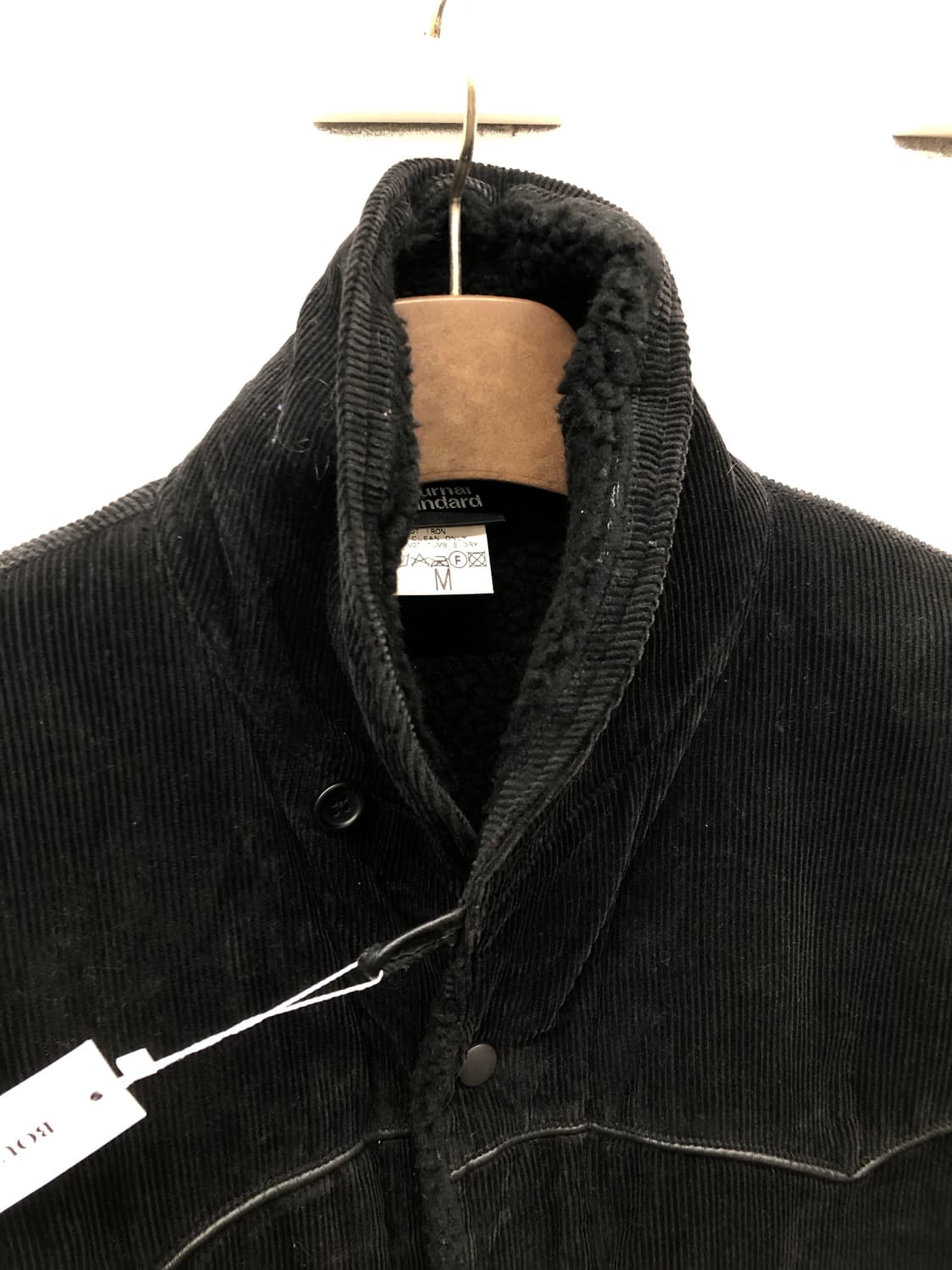 저널 스탠다드 코듀로이 시어링 자켓 상품이미지3