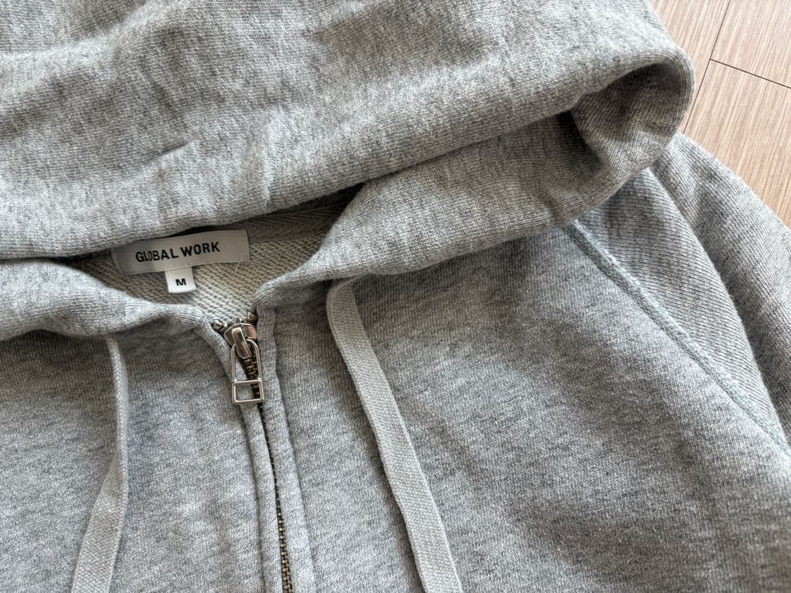 사만사모스 자수나시+글로벌워크 후드집업 상품이미지5