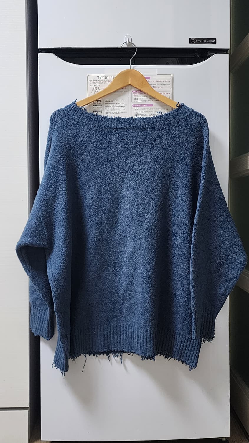 자라 BRUNETTE 데미지 니트 M 상품이미지2