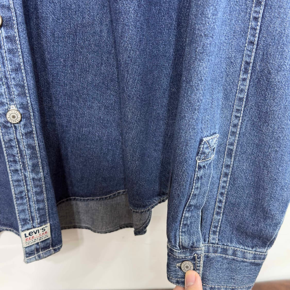 리바이스 데님 긴팔 셔츠 상품이미지3