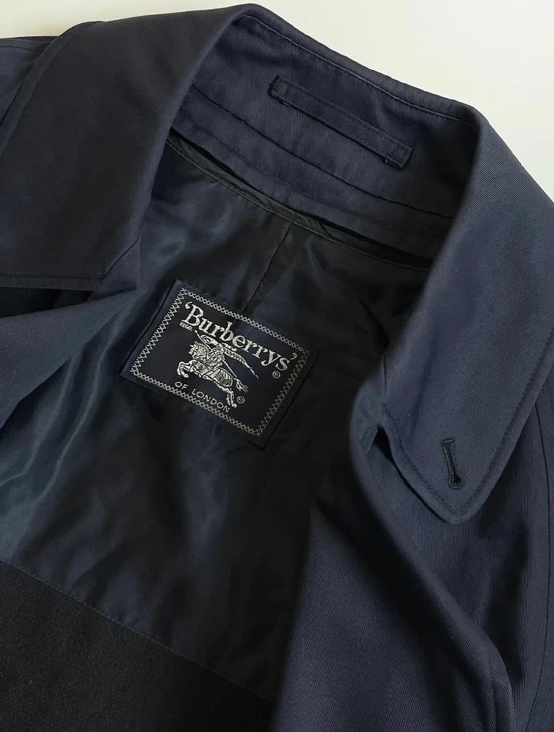 버버리 90s 싱글 롱 트렌치코트 상품이미지6